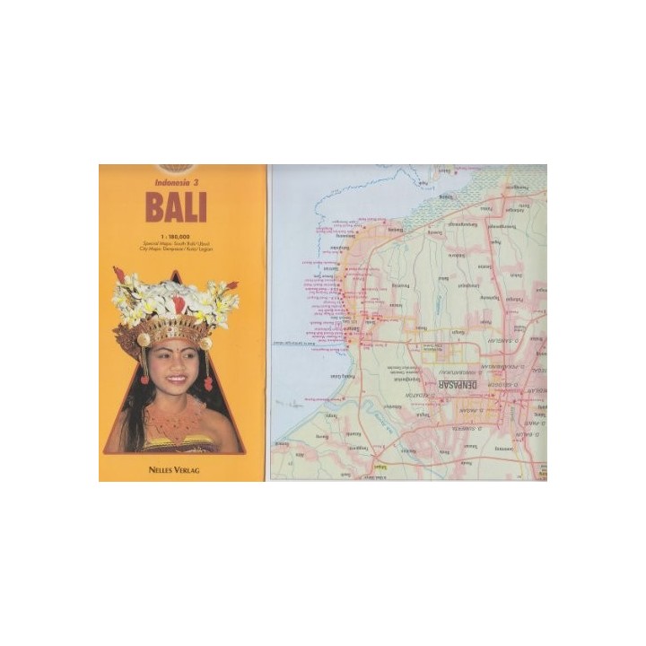 Indonesia Map: Bali.